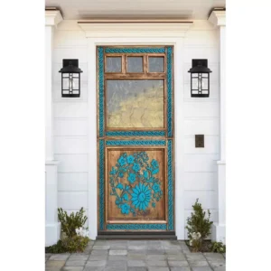 Custom Built Hand Carved Dutch Doors, Custom Size Farmhouse Door, Top Lite Glass or Solid Wood, Double or Single Exterior Interior Doors
