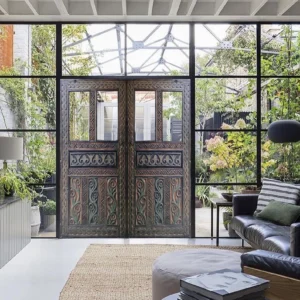 Hand Carved French Door, Antique Glass Doors, Entry Front Doors, Barn Door, Interior Exterior Doors, Sliding or Hinged Doors, Pantry Doors,